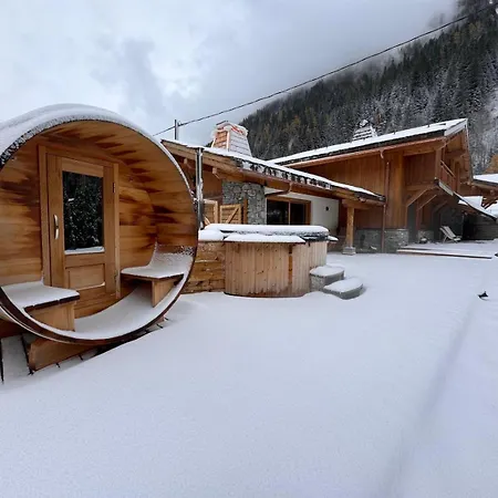 Amazing With Hot Tub Sauna And Panoramic View Chalet *