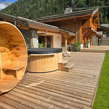 Amazing With Hot Tub Sauna And Panoramic View Chalet