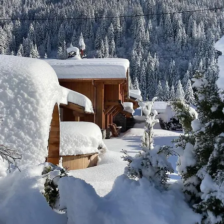 Amazing With Hot Tub Sauna And Panoramic View Chalet